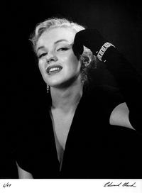 Filmstar Marilyn Monroe, 1950 (Copyright: Edward Clark, courtesy in focus Galerie, Köln)