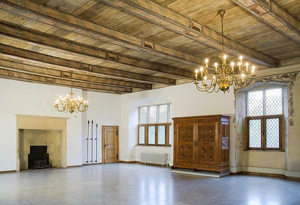 Forum für Vorträge: der Rittersaal der Burg Vischering